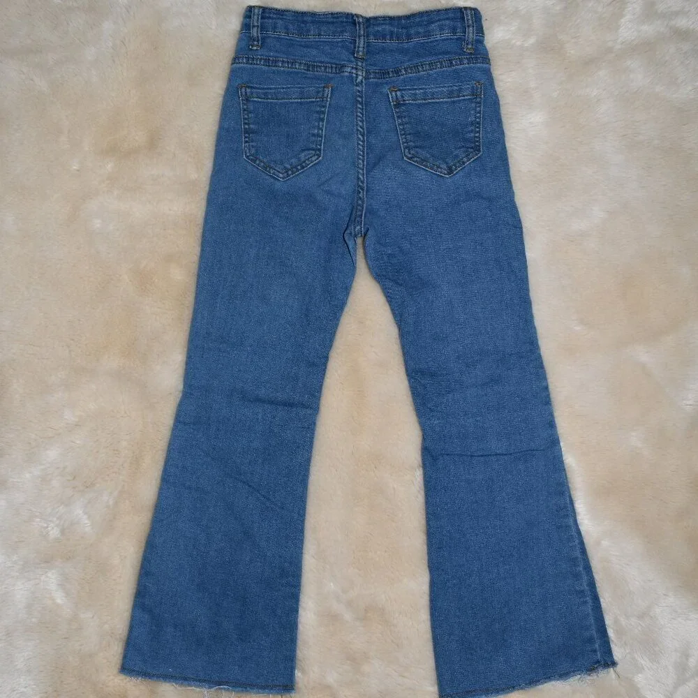 Girls Highrise Flare Jeans Bootcut Size 8/9